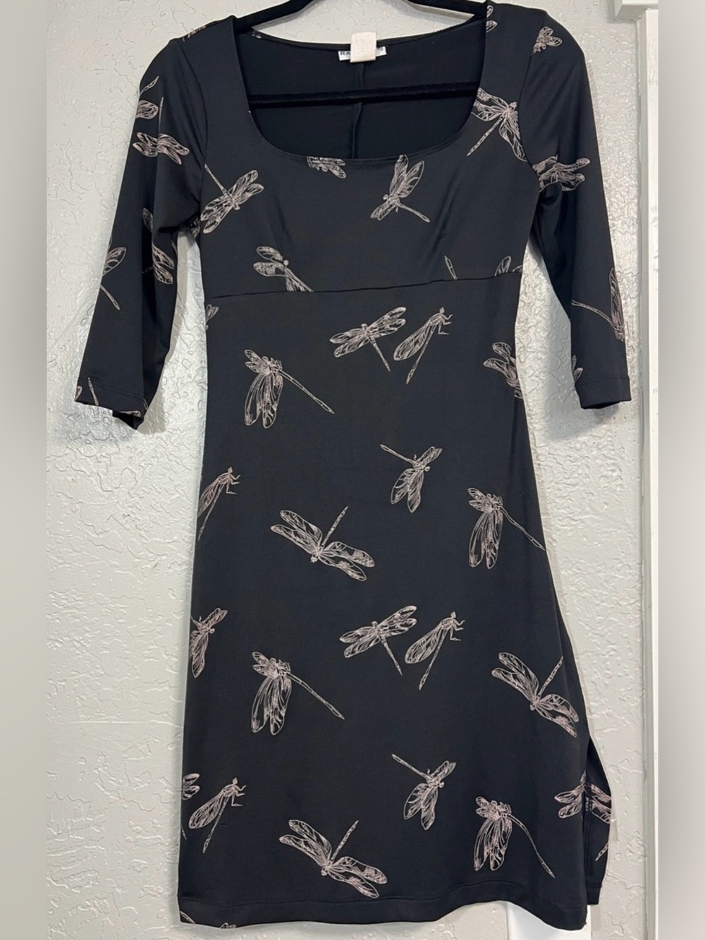 Vintage Rampage Dragonfly Mini Dress Whimsigoth Y2K 90’s Grunge